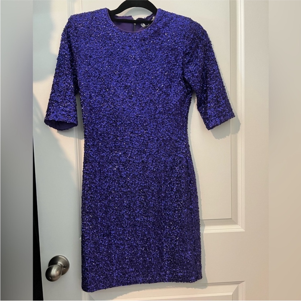 Alice & Olivia Mini Dress Purple Size 4